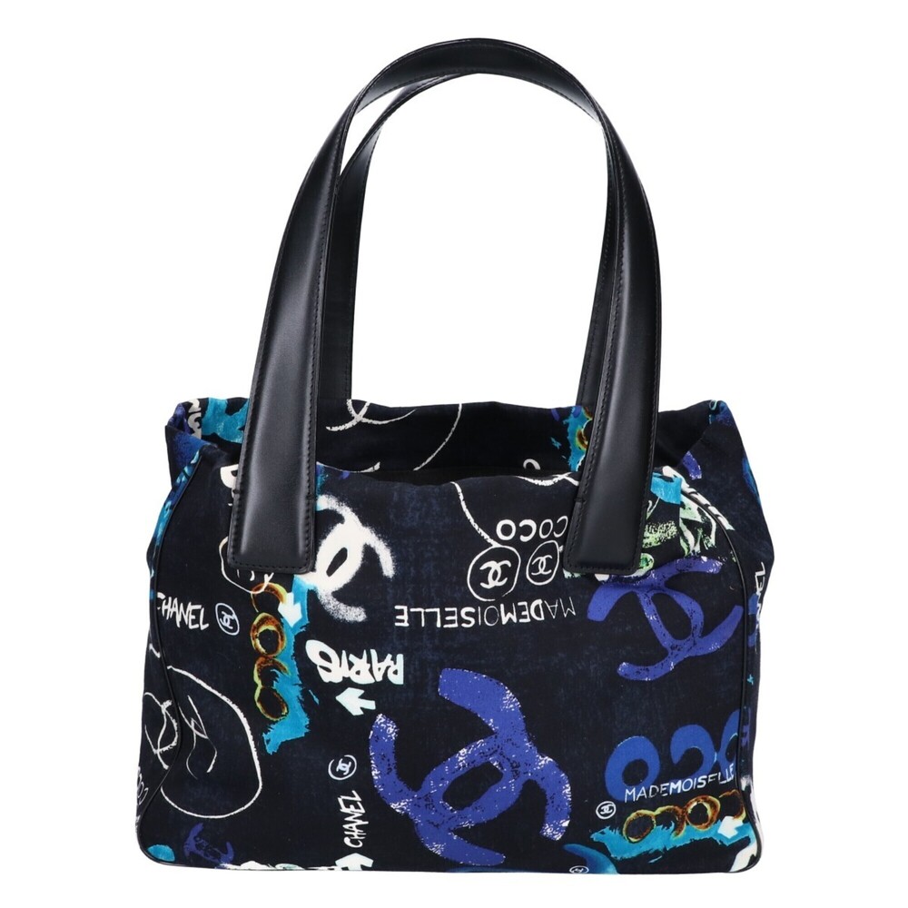 CHANEL (Chanel) Serial No. 11 Hawaii Limited New Travel Line Tote PM Bag Blac...